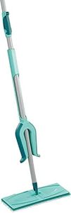 Leifheit Floor Wiper Mop Picobello M Mirco Duo, Rectangular Floor Mop with Telescopic HandleEasy to Squeeze, Easy to Steer, 33 cm wide Cleaning Head, Micro Fibre Cleaning