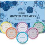 Oziva Aromatherapy Shower Steamers - Nighttime Shower Tablets, Shower Bombs - Stocking Stuffers for Women - Self Care and Relaxation Stress Relief