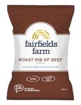 Fairfields Farm Crisps - Roast Rib of Beef Flavour Hand Cooked Potato Crisps 40g | Pack of 36