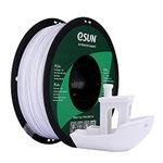 eSUN PLA+ Filament 1.75mm, Enhanced Toughness 3D Printer Filament PLA Plus, Dimensional Accuracy +/- 0.03mm, 1KG Spool (2.2 LBS) 3D Printing Filament for 3D Printers, Cold White