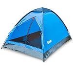 Mansader Camping Tent for 2 Man, Dome Tent Easy Set Up Lightweight Portable Tent Waterproof Outdoor Tent for Camping Hiking Travel Blue