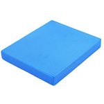 Strainho Non-Slip Yoga Balance Pad,Gym Exercise Mat for Physical Therapy, Stability Workout, Knee and Ankle Exercise, Strength Training, Rehab - Chair Cushion for Adults, Kids, and Travel(Blue)