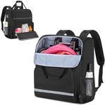 GRAOSO Stroller Backpack Compatible with BABYZEN YOYO2, Baby Stroller Travel Bag Compatible with YOYO for Airport Gate Check, Multiple Pockets for Baby Essentials, Black