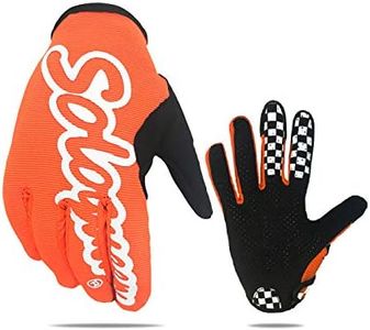 SOLO QUEEN Road MTB Bike Specialized Cycling Gloves (Orange, XL)