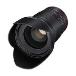 Rokinon AE35M-C 35mm F1.4 ED AS IF UMC Full Frame Lens with AE Chip for Auto Metering Canon EOS Digital SLR Cameras, Black