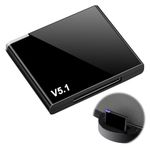 30 Pin Bluetooth Adapter, Compatible With 5.1 Bluetooth Receiver Compatible With Bose Sounddock Speakers Audio Receiver Wireless Portable Audio Music Receiver Docking Stations Black