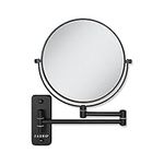 Zadro Wall Mounted Makeup Mirror wi