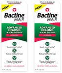 Bactine MAX Advanced Healing Hydrogel with Scar Defense - Faster-Healing & First Aid Infection Protection with Natural Ingredients - Scar Prevention Gel - 0.75oz, 2 Pack