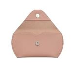 kwmobile Mouse Pouch Compatible with Apple Magic Mouse 1 / Magic Mouse 2 / Logitech Pebble Wireless Case - Bluetooth Mouse PU Leather Case - Dusty Pink