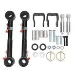 Adjustable Front Swaybar Quicker Disconnect System, Adjustable Quicker Disconnect Sway Bar Links with 2.5-6 Lifts, Fit for Wrangler TJ JKS 1997-2006