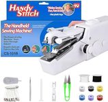 Handheld Sewing Machine, Portable Mini Sewing Machine for Beginners & Professionals, Quick Stitching with Accessory Kit for Fabric Repairs, DIY Projects, Home, Dorm & Travel