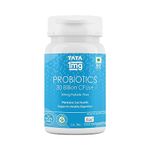 Tata 1mg Probiotics 30 Billion CFUs+ Capsule With Prebiotic Fibre Helps In Health Protection Level And Supports Digestion,For Unisex (Pack Of 60 Capsules)