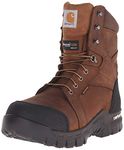 Carhartt Men's Ruggedflex Safety Toe Work Boot, Brown, 8.5 Wide