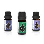 Set "Bliss" Essences Bulgaria Organic Essential Oils | Rosemary + Sage + Lavender | 100% Pure and Natural | Undiluted | Therapeutic Grade | Family-Owned Farm | Non-GMO | (3 pcs x 10 ml)