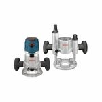 BOSCH MRC23EVSK Combination Router - 15 Amp 2.3 Horsepower Corded Variable Speed Combination Plunge & Fixed-Base Router Kit with Hard Case