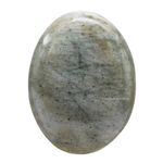 Chrysoberyl Cats Eye Crystals and Healing Stones - Large Palm Stone Crystals Piedra - Crystal for Good Luck, Positive Energy, Meditation - Unique Stocking Stuffers and Birthday Gifts for Women, Men