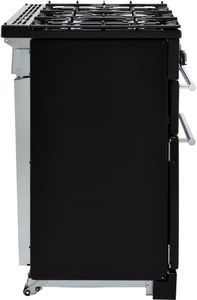 Rangemaster Toledo Dual Fuel Cooker, 90cm – Stainless Steel Range