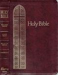 Holy Bible,KJV, Giant Print, Red Letter Edition, Concordance Leather cover burgundy 885CBG 1990