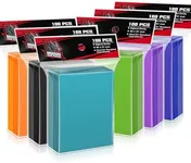 Toyopeny 600PS Soft Trading Card Sleeves,6 Color Magic The Gathering Card Sleeves Fit for Football Cards,Baseball Cards,MTG Sleeves,Yugioh Sleeves, TCG Sleeves,Yu-Gi-Oh Sleeves(Style 3)
