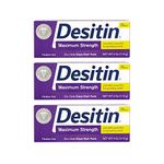 Desitin Diaper Rash Ointment, 40%, 4 oz (3 Pack)