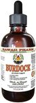 Burdock Alcohol-FREE Liquid Extract, Organic Burdock (Arctium Lappa) Dried Root Glycerite Hawaii Pharm Natural Herbal Supplement 2 oz