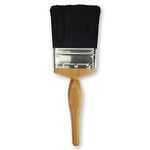 Bizwizz 1 inch/25mm Professional Paint Brushes with No Loss of Bristle Paintbrush Heads 1 Piece Pack, –(Emulsion Brush)(Wooden Handle Paint Brush)((1"/25mm, wood Handle)