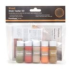 Exterior Wood Stain (Tester Kit, Lights) - Quick Drying and Easy-to-Apply - Concentrated Wood Stain for Outdoor Wood, Garden Furniture, Windows & Cladding