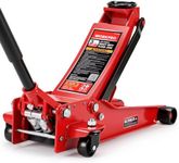 WORKPRO 3 Ton Hydraulic Trolley Floor Jack with Dual Pump