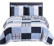 Royal Hotel Bedding Zoe Oversized Coverlet Set, Luxury Printed Design Quilt, Bedspread Set - Filled Quilts - Fits Pillow top Mattresses - 3PC Set - King/California King Size