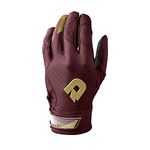 DeMarini CF Batting Glove, Maroon - 2X