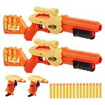 Nerf Alpha Strike Lynx SD-1 and Stinger SD-1 Multi-Pack,Includes 4 Blasters and 26 Official Nerf Elite Darts,for Kids, Teens, Adults, (E7579EU4)