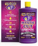 Wizards Buffing Liquid - Cutting Compounds & Polish Machine Glaze (32 oz, Mystic Cut Compound)