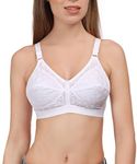 Eve's Beauty D Cup White Full Coverage Bra