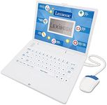 Lexibook - Educational and Bilingual Laptop Spanish/English - Toy for Children with 124 Activities to Learn Mathematics, Dactylography, Logic, Clock Reading, Play Games and Music - JC598i2