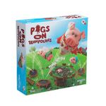 PlayMonster Pigs on Trampolines, Pink, Green