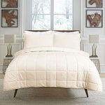 EnvioHome Bedding Comforters & Sets Warm & Cooling Comforter Bedding Sets 2 Pieces Single Comforter - Beige, Single