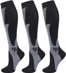 HYRIXDIRECT Compression Socks for Men Women 20-30 mmHg Compression Socks for Sports Support Socks