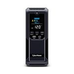 CyberPower BRG1500AVRLCD2 Intelligent LCD UPS System, 1500VA/900W, 12 Outlets 2 USB Ports, AVR, Mini-Tower, UL Certified, 5-Year Warranty