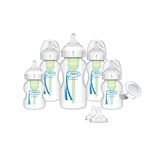 Dr. Brown's Options+ Newborn Wide-Neck Bottle Gift Set, Blue