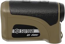 Surgoal Waterproof Laser Range Finder 2000YD/6000FT/1828M(i Plus) (Brown) High Accuracy All Purpose