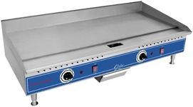 Globe PG36E 36" Thermostatic Control Electric Griddle, Steel Top | 208 240 Volt