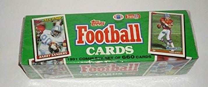 1991 Topps NFL Football Cards Unopened Factory Set (660 diff