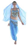 Seawhisper Jasmine Costume for Women Belly Dancer Costumes for Women