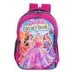 ROZEN 35L School Bag 1St Std-5Th Std Cartoon Printed Spider-Man,Unicorn,Barbie,Doraemon,Princess, Mickey Mouse,Carz,Fpicnic Tuition Lightweight Casual Backpack Boys&Girls School Bags (Pink)