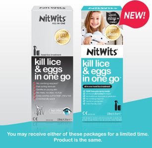 NitWits Head Lice Treatment Spray – Fast-Acting, Easy Application