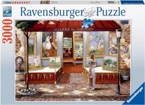 Ravensburger Gallery of Fine Arts 3000 Piece Jigsaw Puzzle for Adults - 16466 - Handcrafted Tooling, Durable Blueboard, Every Piece Fits Together Perfectly