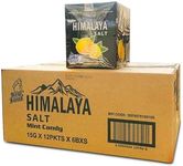 Big Foot Himalaya Salt Mint Candy Lemon Flavour Extra Cool Sports Candy Throat Soothing 6 box (15g x 72 packs)