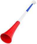 Collapsible Stadium Horn Noise Maker 24 Inch Vuvuzela Stadium Horn Plastic Trumpet Horn Blow Horns Noisemakers for Sporting Events Graduation Games School Sports Party Supplies Favors Accessories