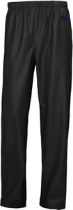 Helly Hansen Men's Moss Lightweight Fully Waterproof Windproof Rain Pants, 990 Black, XX-Large