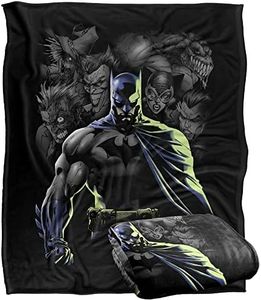 Batman Villains Unleashed Officially Licensed Silky Touch Super Soft Throw Blanket 50" x 60"